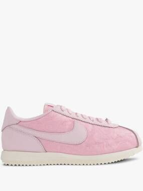 NEW NIKE women's cortez sneakers in pink foam floral